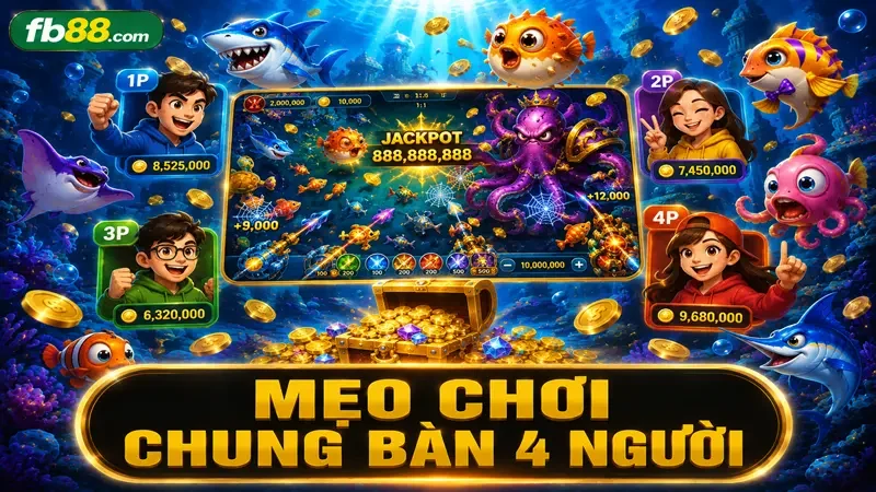 mẹo thiết lập phòng chơi 4 người cực đã