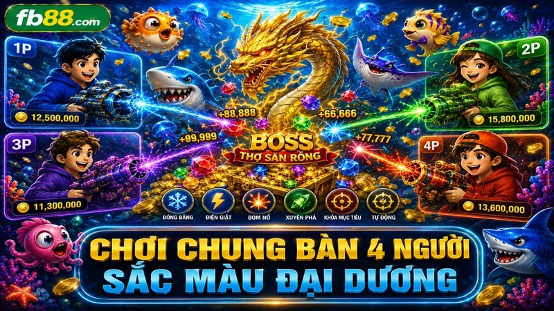 tạo bàn 4 - 6 người trong 1 bàn chơi chưa bao giờ là khó